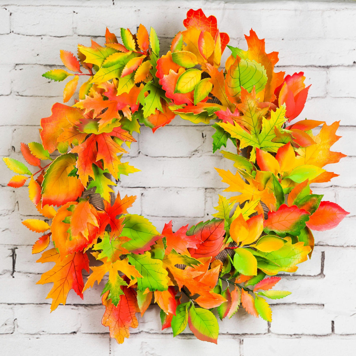 Autumn Felt Floral Wreath - Style 2 - image 4