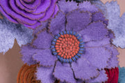 Colorful Felt Floral Wreath - Style 4 - image 10