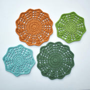 Crochet Floral Doily - image 1