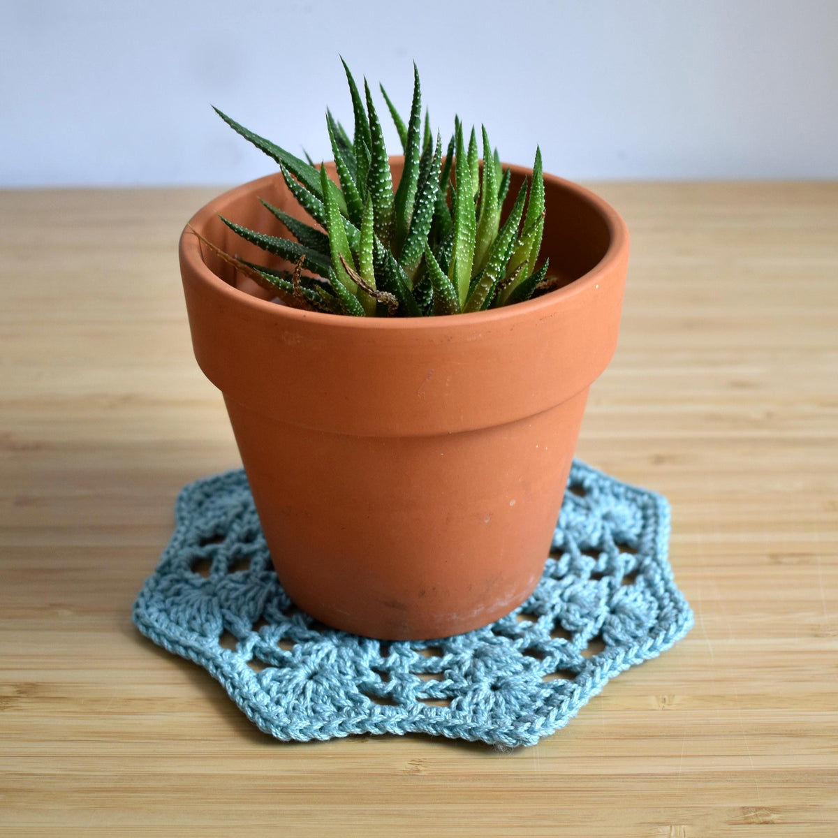Crochet Floral Doily - image 2
