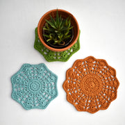 Crochet Floral Doily - image 3
