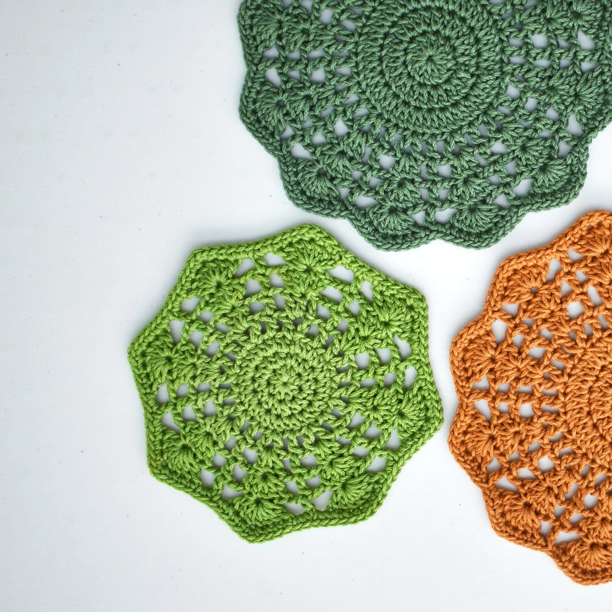 Crochet Floral Doily - image 5