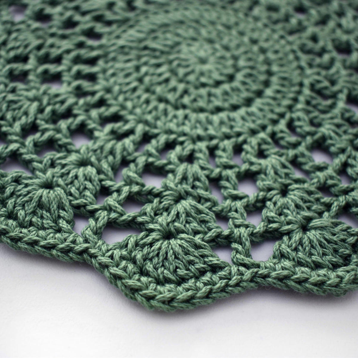 Crochet Floral Doily - image 6