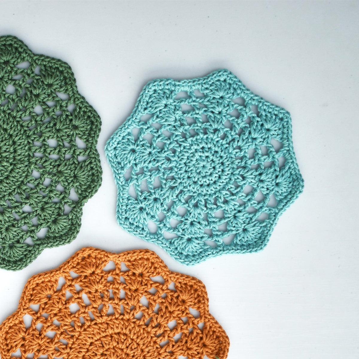 Crochet Floral Doily - image 9