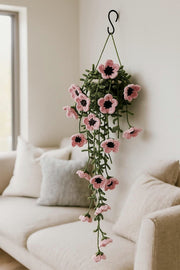 Crochet Floral Hanging Decor - image 4