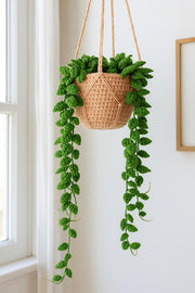 Crochet Green Vine Hanging Decor - image 4