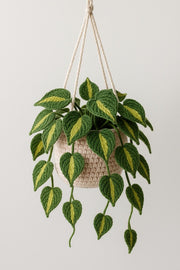 Crochet Heart Leaf Hanging Decor - image 10
