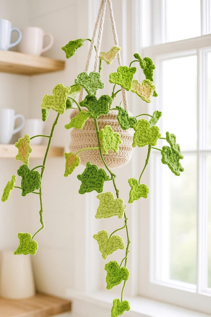 Crochet Ivy Hanging Decor - image 1