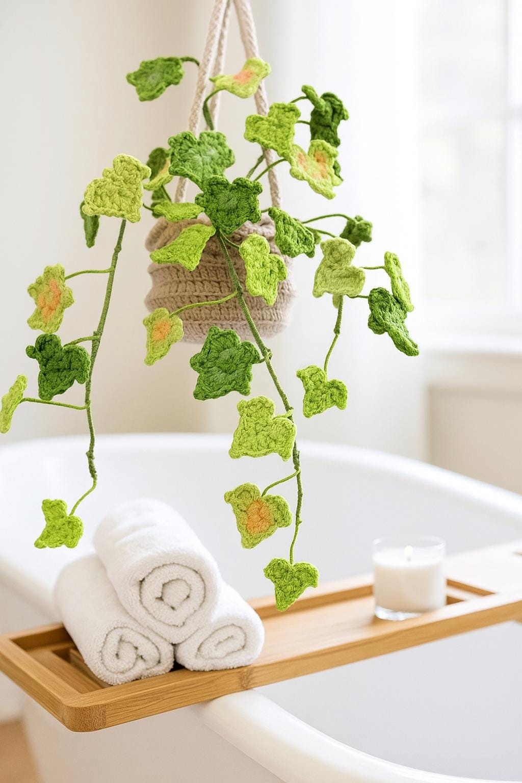 Crochet Ivy Hanging Decor - image 2