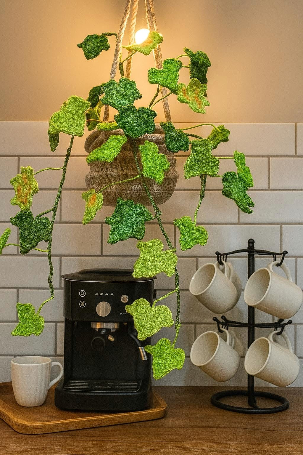 Crochet Ivy Hanging Decor - image 5