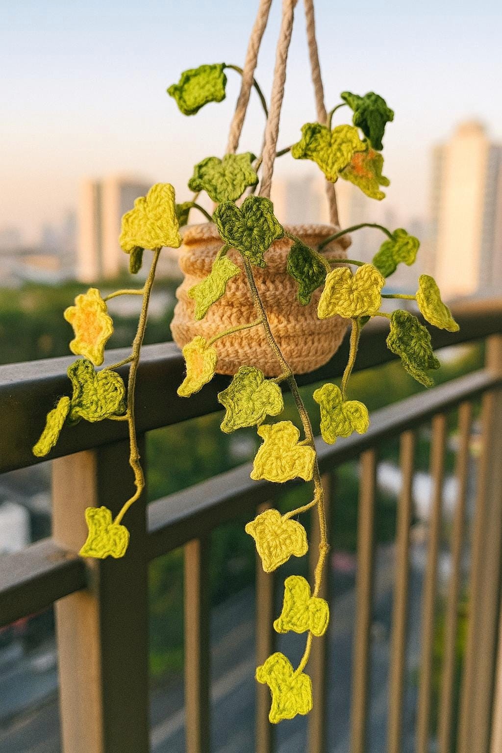 Crochet Ivy Hanging Decor - image 6