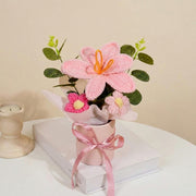 Crochet Lily Arrangement - image 1