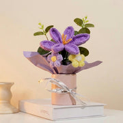 Crochet Lily Arrangement - image 6