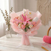 Crochet Lily Bouquet - image 4