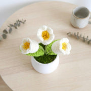 Crochet Lily of the Valley Pot - image 2