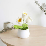 Crochet Lily of the Valley Pot - image 3
