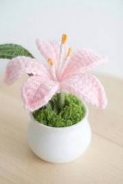 Crochet Lily Pot - image 4