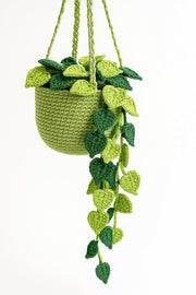 Crochet Macrame Plant Basket - image 8