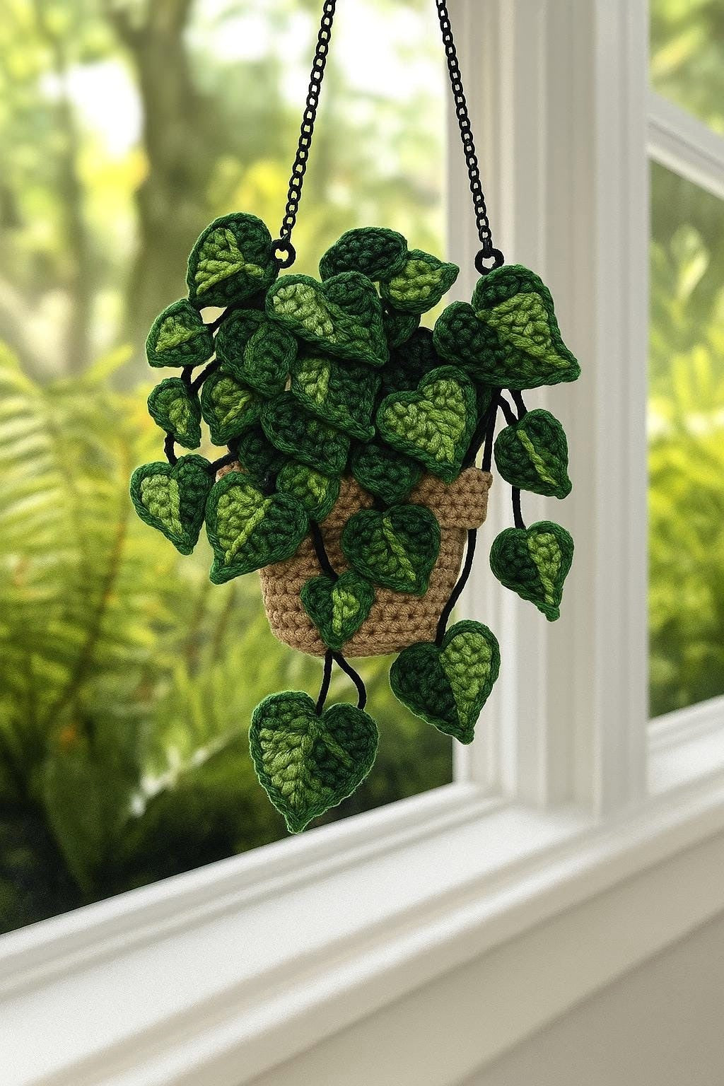 Crochet Pothos Hanging Decor - image 2