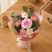 Crochet Rose Bouquet - image 2