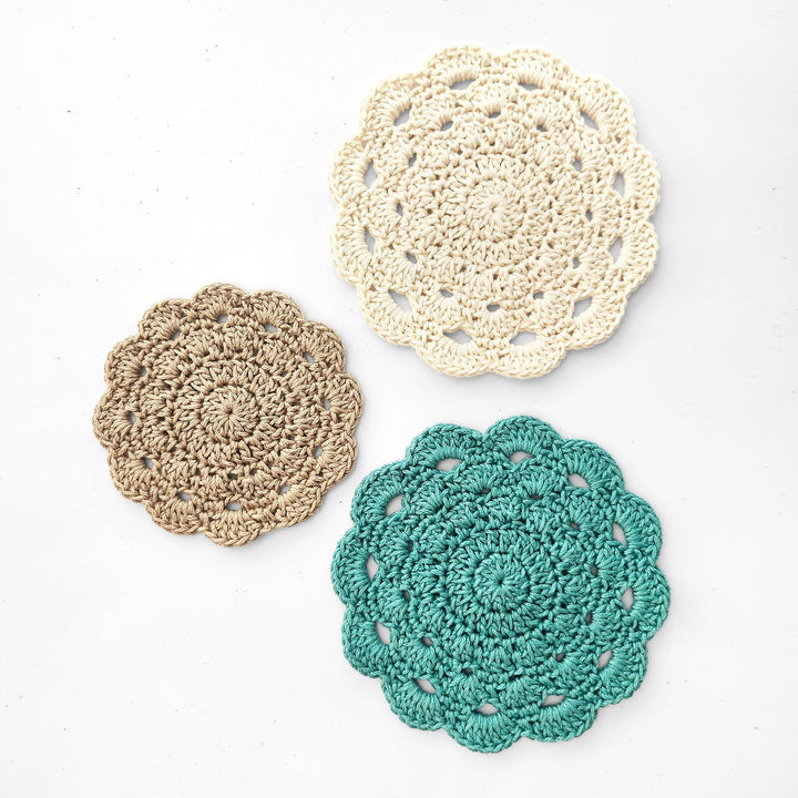 Crochet Scalloped Doily - image 1
