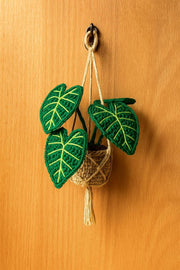 Crochet Tropical Macrame Hanging Basket - image 9