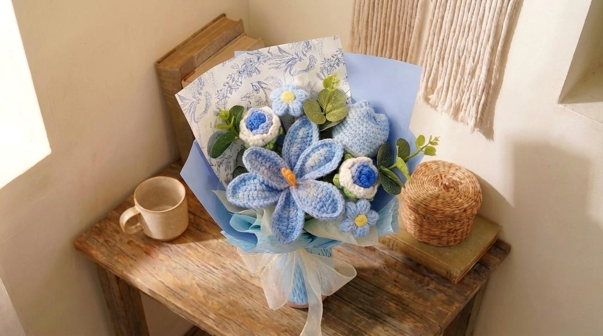 Crochet Tulip Bouquet - image 4