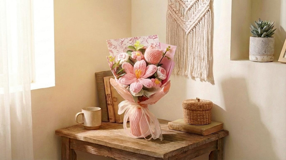 Crochet Tulip Bouquet - image 5
