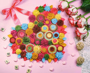 Felt Floral Heart Wreath - Style 2 - image 9