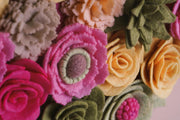 Felt Floral Heart Wreath - Style 3 - image 10