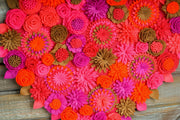 Felt Floral Heart Wreath - Style 4 - image 5