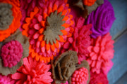 Felt Floral Heart Wreath - Style 4 - image 6
