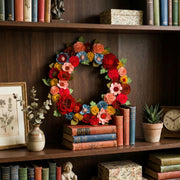 Felt Floral Wreath - image 3