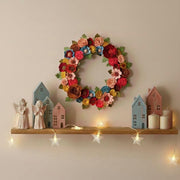 Felt Floral Wreath - image 7