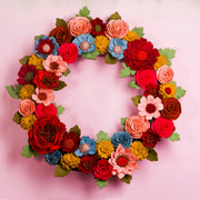Felt Floral Wreath - image 10
