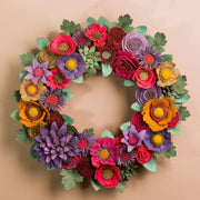 Felt Floral Wreath - Style 2 - image 1