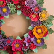 Felt Floral Wreath - Style 2 - image 3