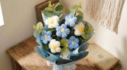 Handmade Crochet Flower Bouquet - image 2