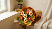 Handmade Crochet Flower Bouquet - image 5