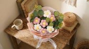 Handmade Crochet Flower Bouquet - image 7