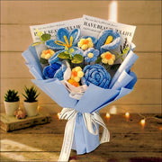 Large Mixed Crochet Flower Bouquet - image 7