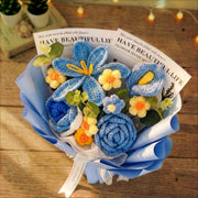 Large Mixed Crochet Flower Bouquet - image 8
