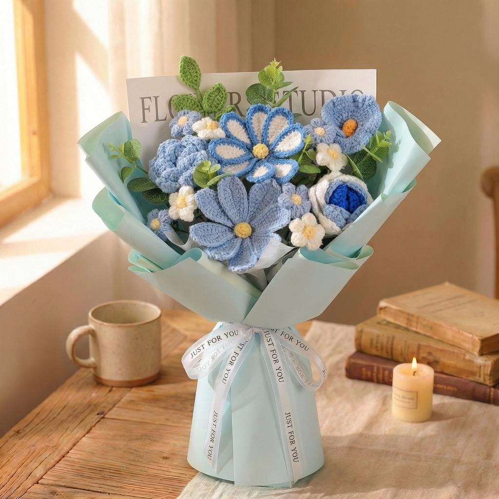 Luxury Crochet Flower Bouquet - image 6