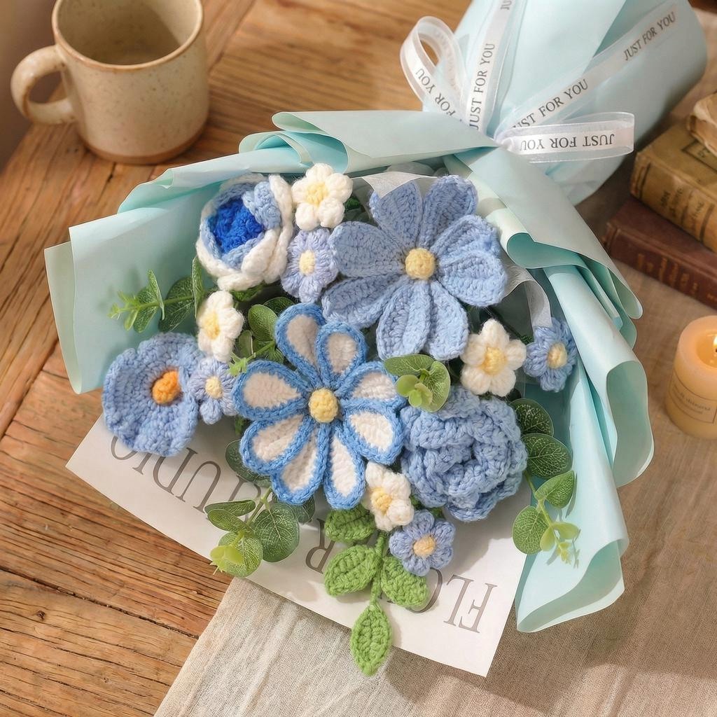 Luxury Crochet Flower Bouquet - image 7