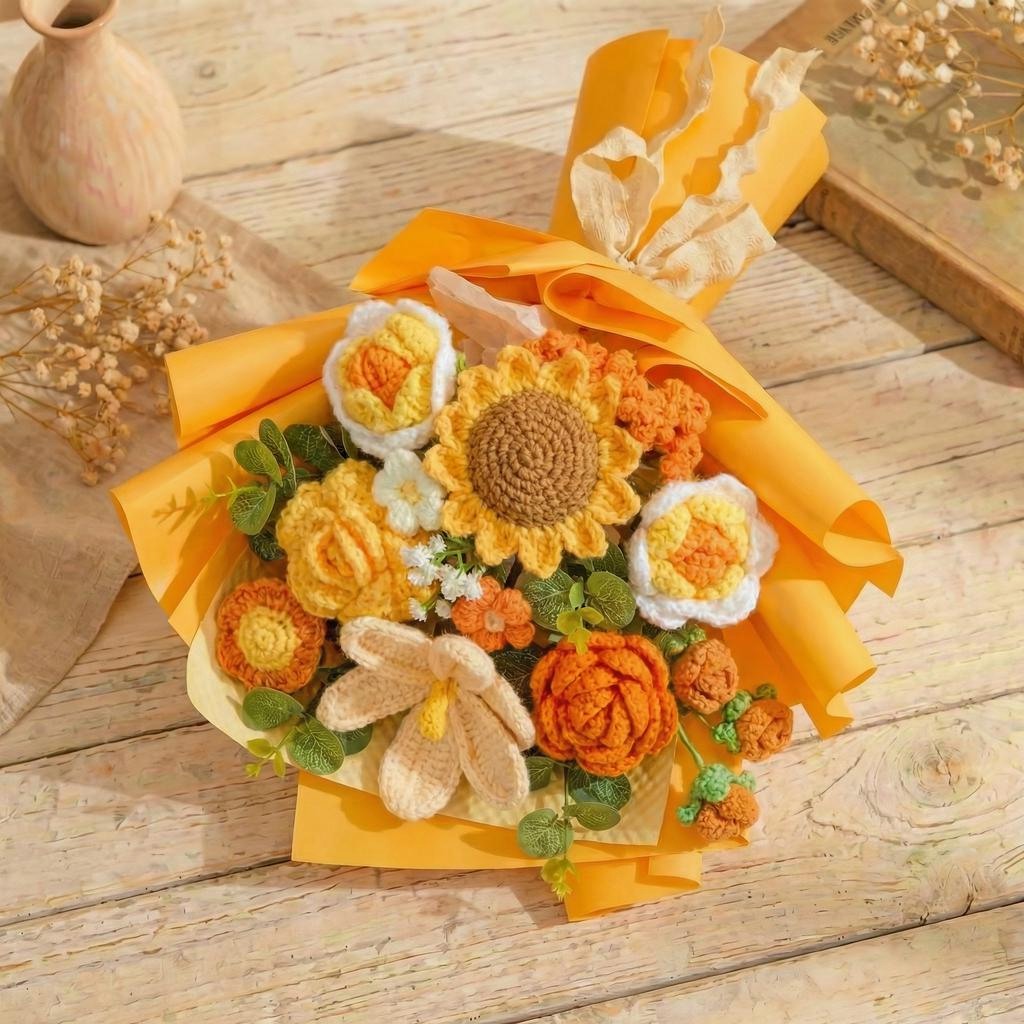 Prestige Crochet Flower Bouquet - image 4