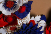 Red White and Blue Felt Wreath - image 8