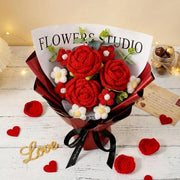 Romantic Crochet Flower Bouquet - image 2