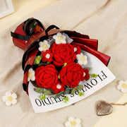 Romantic Crochet Flower Bouquet - image 4