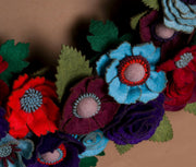 Rustic Felt Floral Wreath - Style 6 - image 5