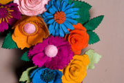 Rustic Felt Floral Wreath - Style 8 - image 9